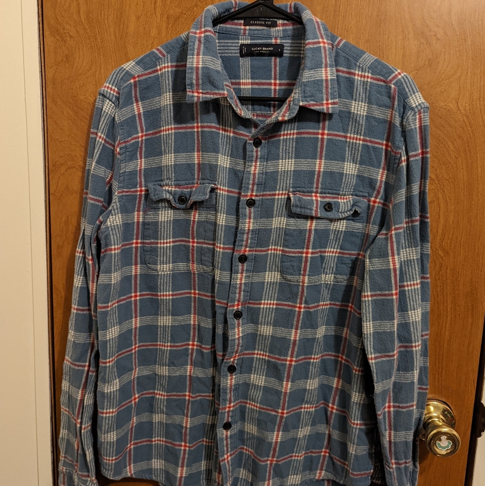 Lucky brand button up shirt‎